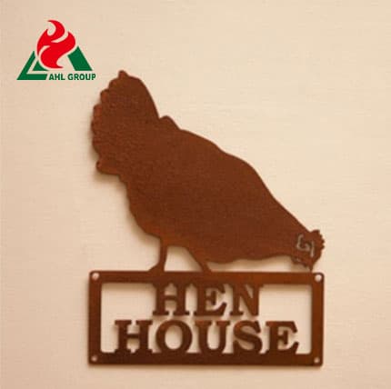 Small Hen House Garden Sign 