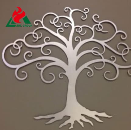 Stainless steel tree For Holiday Village